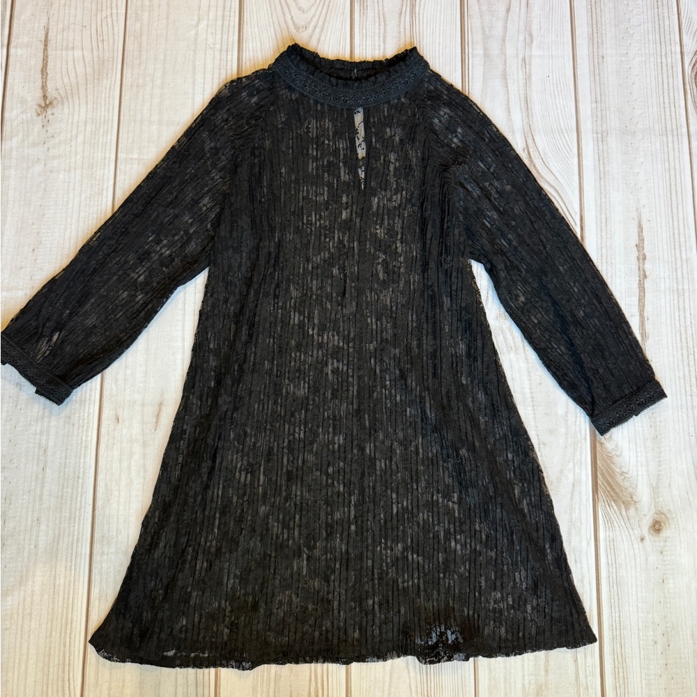 Forever 21 Black Lace Mini Dress